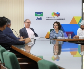 Reunião entre a UnB, Deputado Max Maciel e equipe da Subsecretaria de Terminais do DF
